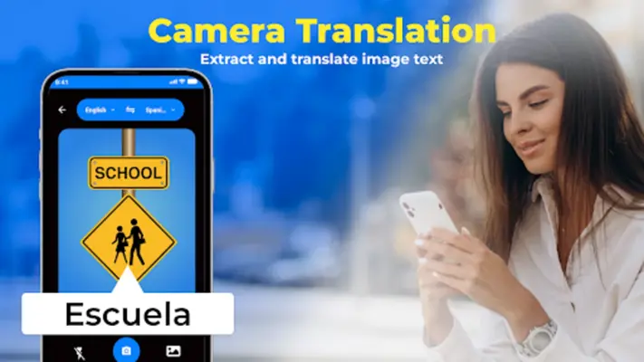 Translate App Voice and Text android App screenshot 0