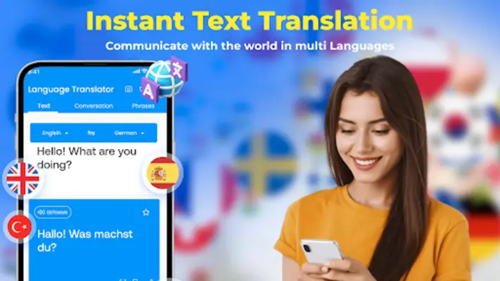 Translate App Voice and Text android App screenshot 2